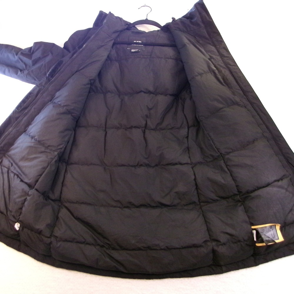 The North Face Womens S/P Parka Black DryVent Recycled Down Hooded Puffer Jacket - Picture 5 of 12